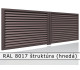 RAL 8017 štruktúra (hnedá) 