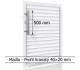 Madlo - 500 mm 