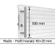 Madlo - 500 mm 