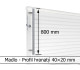 Madlo - 800 mm 