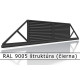 RAL 9005 štruktúra (čierna) 