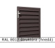 RAL 8017 štruktúra (hnedá) 