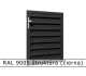 RAL 9005 štruktúra (čierna) 
