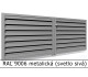 RAL 9006 metalická (svetlo sivá) 