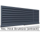 RAL 7016 štruktúra (antracit) 