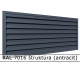 RAL 7016 štruktúra (antracit) 