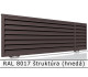 RAL 8017 štruktúra (hnedá) 