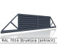 RAL 7016 štruktúra (antracit) 