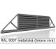 RAL 9007 metalická (tmavo sivá) 