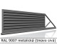 RAL 9007 metalická (tmavo sivá) 