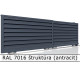 RAL 7016 štruktúra (antracit) 