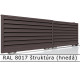 RAL 8017 štruktúra (hnedá) 