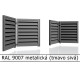 RAL 9007 metalická (tmavo sivá) 