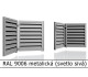 RAL 9006 metalická (svetlo sivá) 