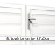 Štítové kovanie - kľučka 