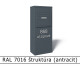 RAL 7016 štruktúra (antracit) 