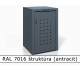 RAL 7016 štruktúra (antracit) 