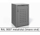 RAL 9007 metalická (tmavo sivá) 