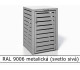 RAL 9006 metalická (svetlo sivá) 