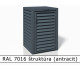 RAL 7016 štruktúra (antracit) 