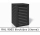 RAL 9005 štruktúra (čierna) 