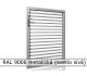 RAL 9006 metalická (svetlo sivá) 
