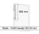 Madlo - 800 mm 
