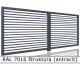 RAL 7016 štruktúra (antracit) 