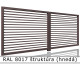 RAL 8017 štruktúra (hnedá) 