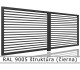 RAL 9005 štruktúra (čierna) 