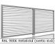 RAL 9006 metalická (svetlo sivá) 