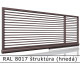 RAL 8017 štruktúra (hnedá) 