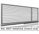 RAL 9007 metalická (tmavo sivá) 