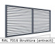 RAL 7016 štruktúra (antracit) 