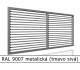 RAL 9007 metalická (tmavo sivá) 