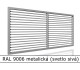 RAL 9006 metalická (svetlo sivá) 