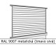 RAL 9007 metalická (tmavo sivá) 