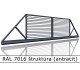 RAL 7016 štruktúra (antracit) 