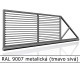 RAL 9007 metalická (tmavo sivá) 