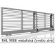 RAL 9006 metalická (svetlo sivá) 