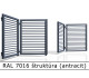 RAL 7016 štruktúra (antracit) 
