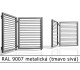 RAL 9007 metalická (tmavo sivá) 
