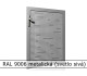 RAL 9006 metalická (svetlo sivá) 