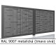 RAL 9007 metalická (tmavo sivá) 