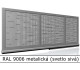 RAL 9006 metalická (svetlo sivá) 