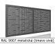 RAL 9007 metalická (tmavo sivá) 