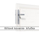 Štítové kovanie - kľučka 