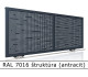 RAL 7016 štruktúra (antracit) 