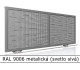 RAL 9006 metalická (svetlo sivá) 