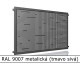 RAL 9007 metalická (tmavo sivá) 